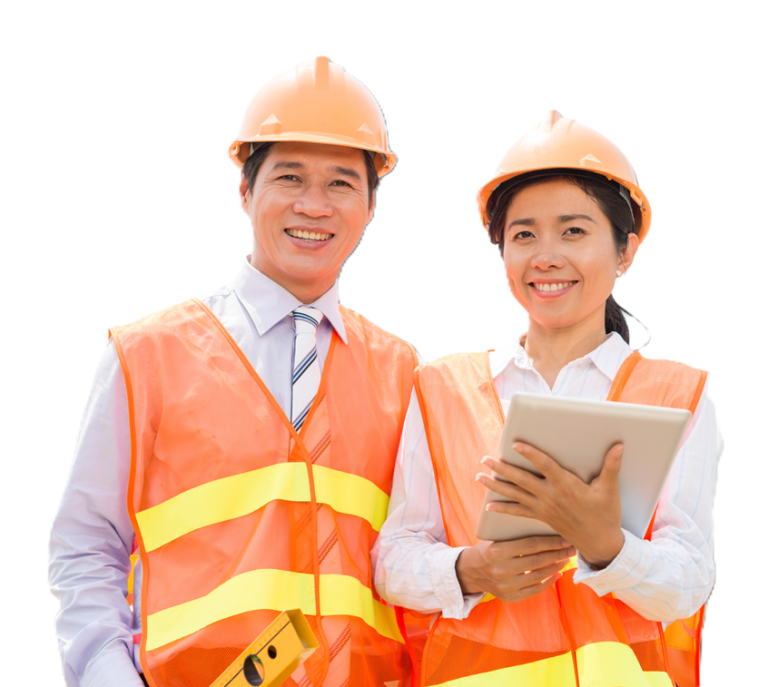 Kỹ sư Nam Vương tại công trình